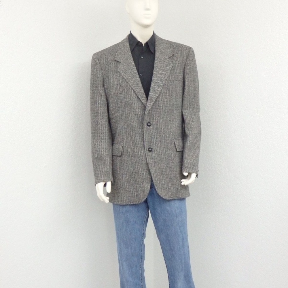 VINTAGE POLO UNIVERSITY CLUB TWEED SPORTS COAT